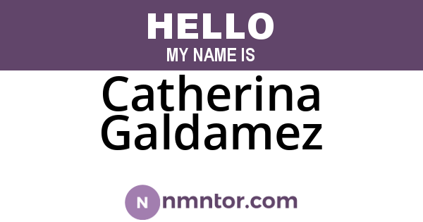 Catherina Galdamez
