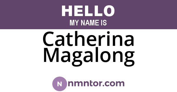 Catherina Magalong