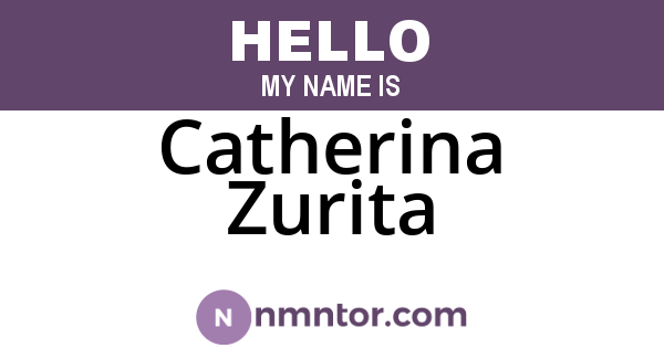 Catherina Zurita