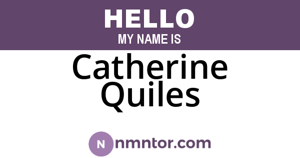 Catherine Quiles