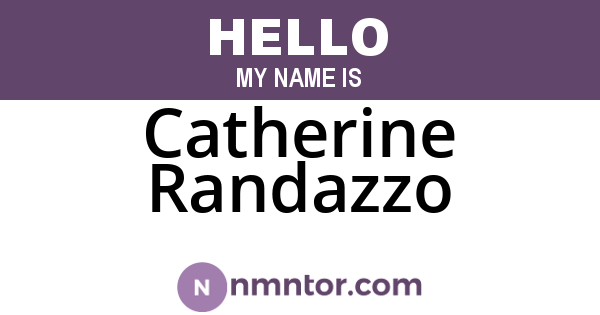 Catherine Randazzo
