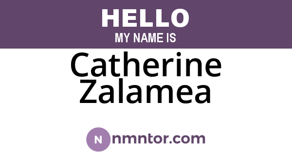 Catherine Zalamea