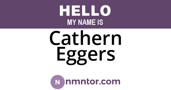 Cathern Eggers