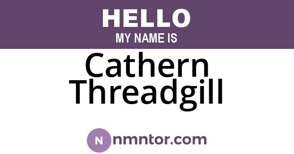 Cathern Threadgill