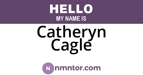 Catheryn Cagle