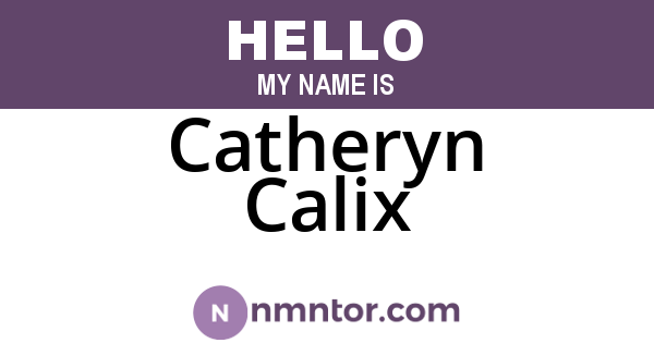 Catheryn Calix