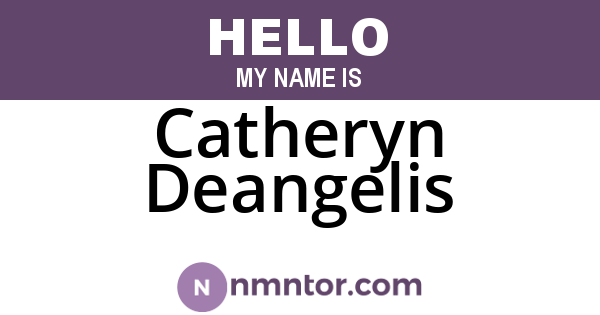 Catheryn Deangelis