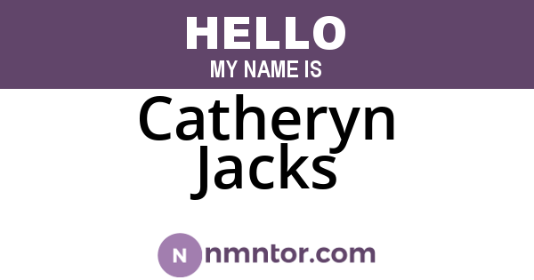 Catheryn Jacks