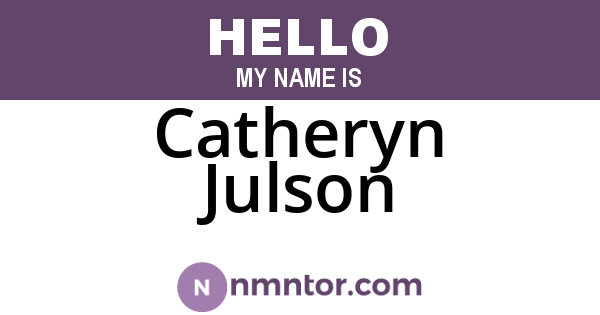 Catheryn Julson