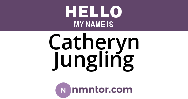 Catheryn Jungling
