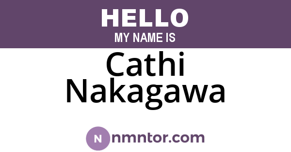 Cathi Nakagawa