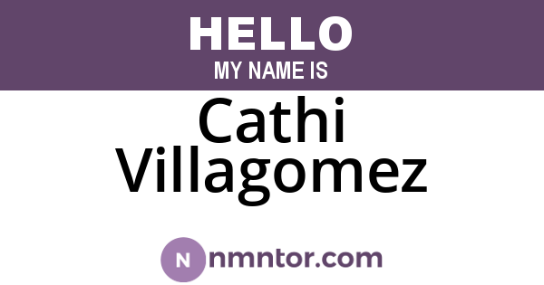 Cathi Villagomez