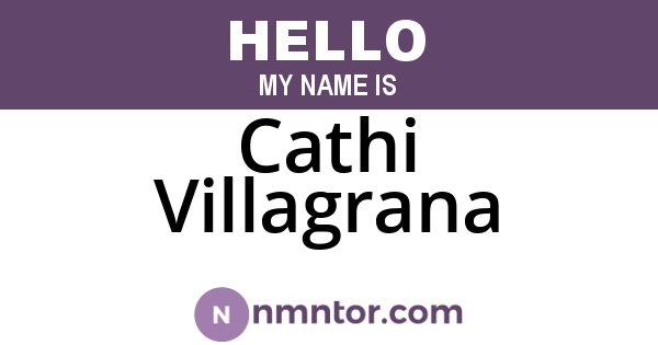 Cathi Villagrana