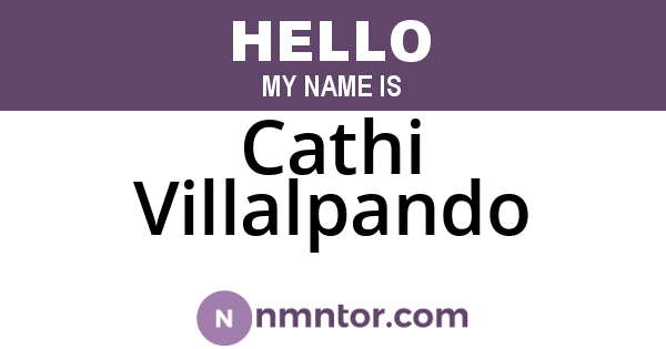 Cathi Villalpando