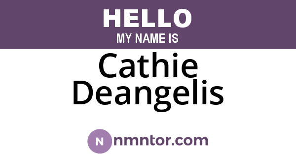 Cathie Deangelis