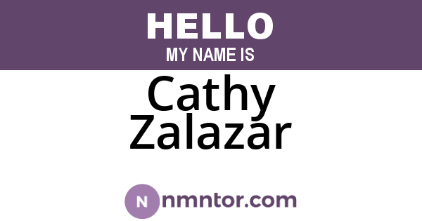 Cathy Zalazar
