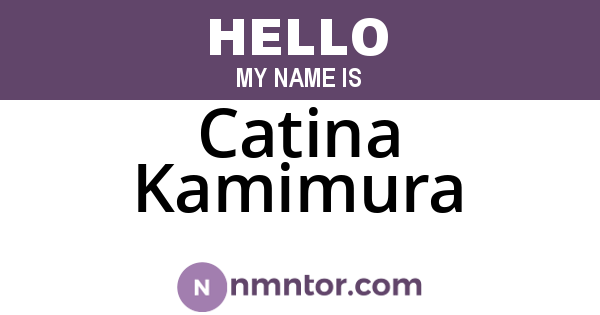 Catina Kamimura