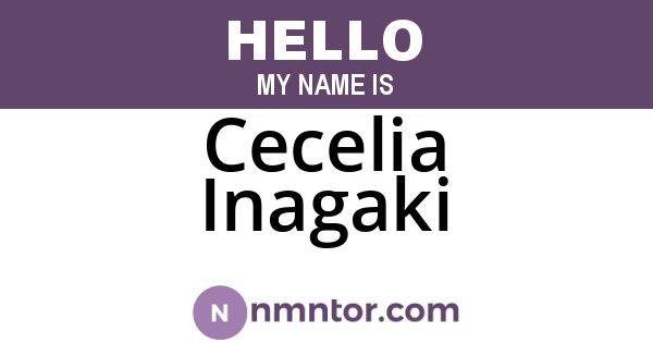 Cecelia Inagaki