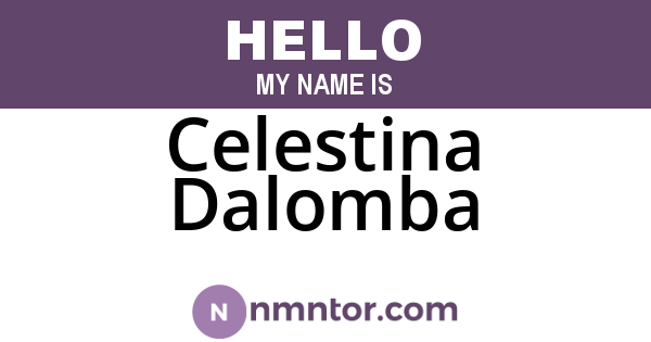 Celestina Dalomba
