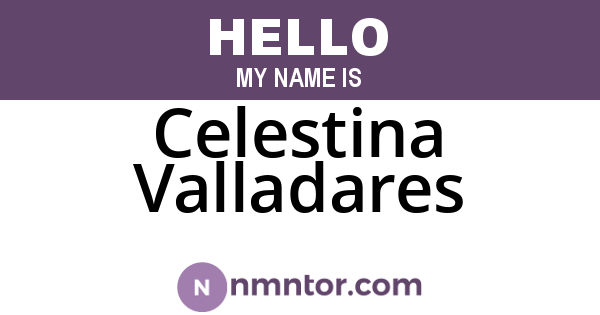 Celestina Valladares