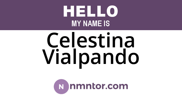 Celestina Vialpando