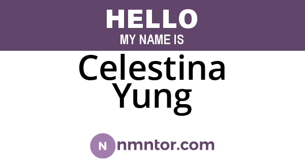 Celestina Yung