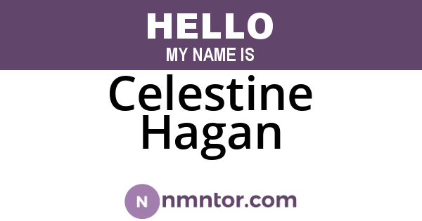 Celestine Hagan