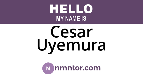 Cesar Uyemura