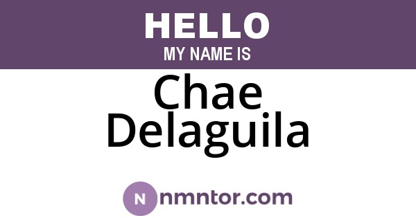 Chae Delaguila
