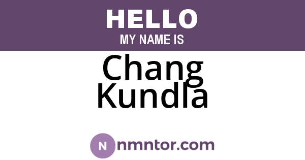 Chang Kundla