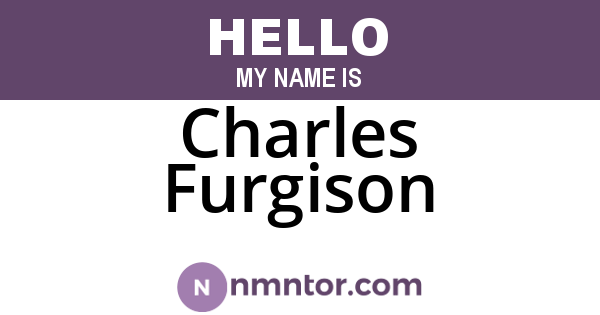 Charles Furgison