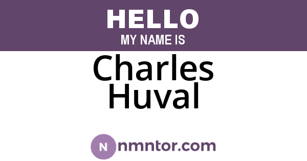 Charles Huval