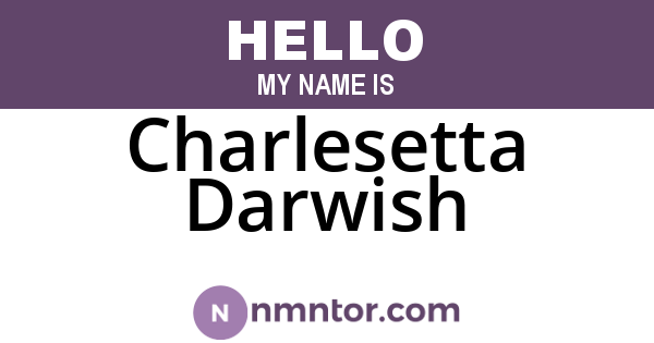 Charlesetta Darwish