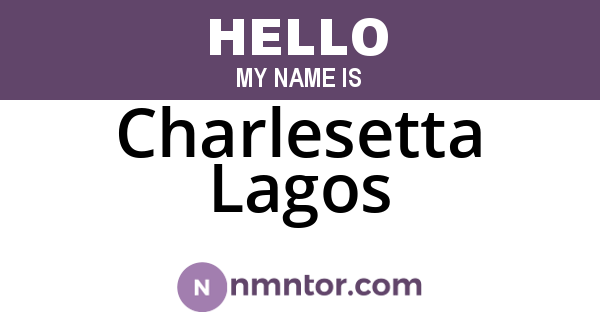 Charlesetta Lagos