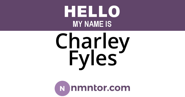 Charley Fyles
