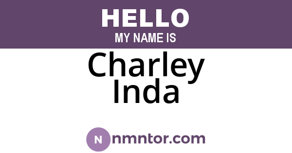 Charley Inda