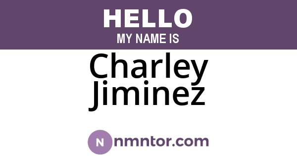 Charley Jiminez