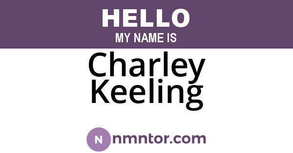 Charley Keeling