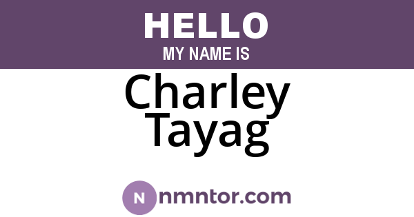 Charley Tayag