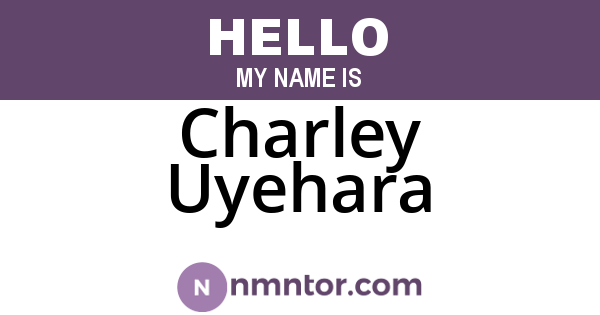 Charley Uyehara