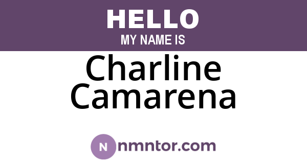 Charline Camarena