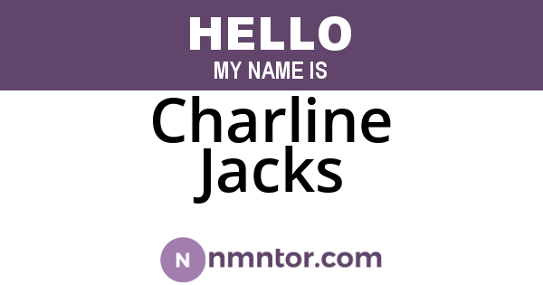 Charline Jacks