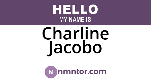 Charline Jacobo