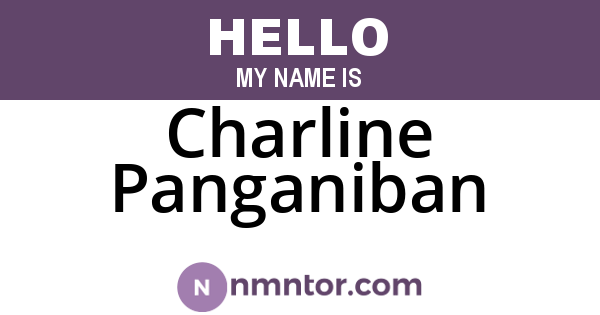 Charline Panganiban