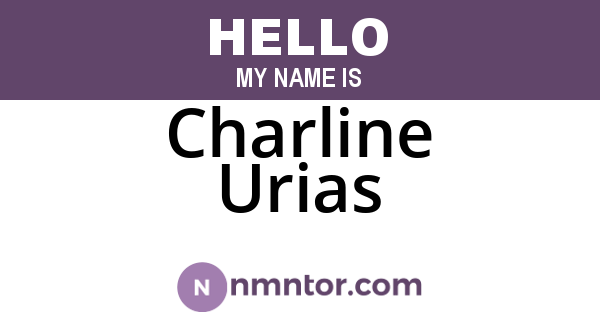 Charline Urias