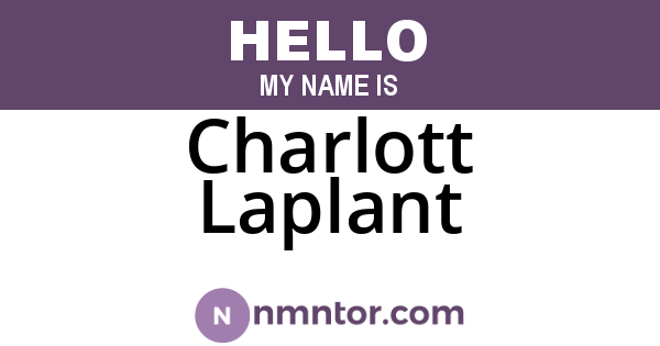 Charlott Laplant