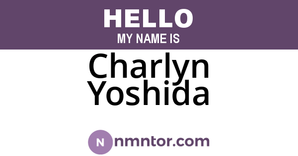Charlyn Yoshida