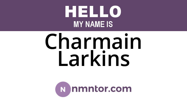 Charmain Larkins