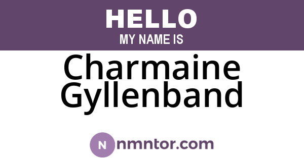 Charmaine Gyllenband