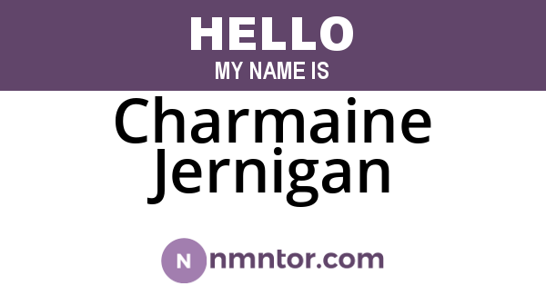 Charmaine Jernigan